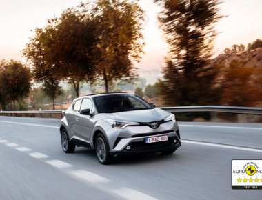 Στις δοκιμές του Euro NCAP το νέο Toyota C-HR συγκέντρωσε 5 αστέρια